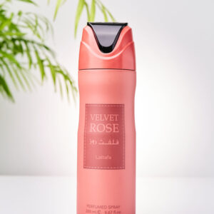 Дезодорант спрей Lattafa Velvet Rose, за жени, 200 мл