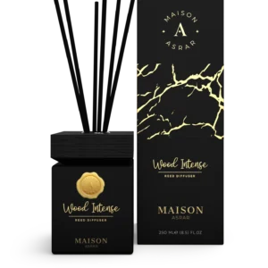 MAISON ASRAR REED ДИФУЗЕР С ПРЪЧИЦИ 250 ML - WOOD INTENSE