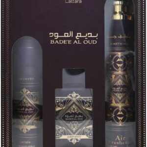 Lattafa Комплект Bade'e Al Oud Amethyst, 3 части
